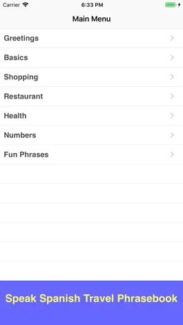 Game screenshot Speak Spanish Phrasebook Lite mod apk