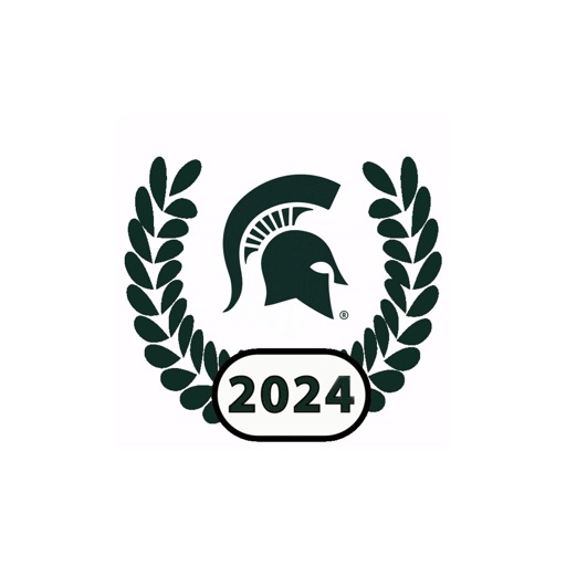 MSU Class of 2024 Stickers icon