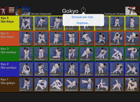 Screenshot #5 pour Judo Gokyo