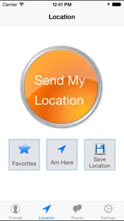 no address - send my location iphone screenshot 1