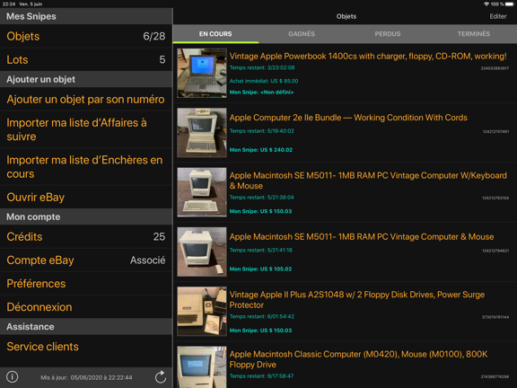 Screenshot #5 pour Myibidder Auction Sniper