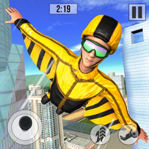 Wingsuit Flying Stunt 3D icon