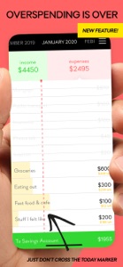 monthly 3 - personal budget screenshot #2 for iPhone