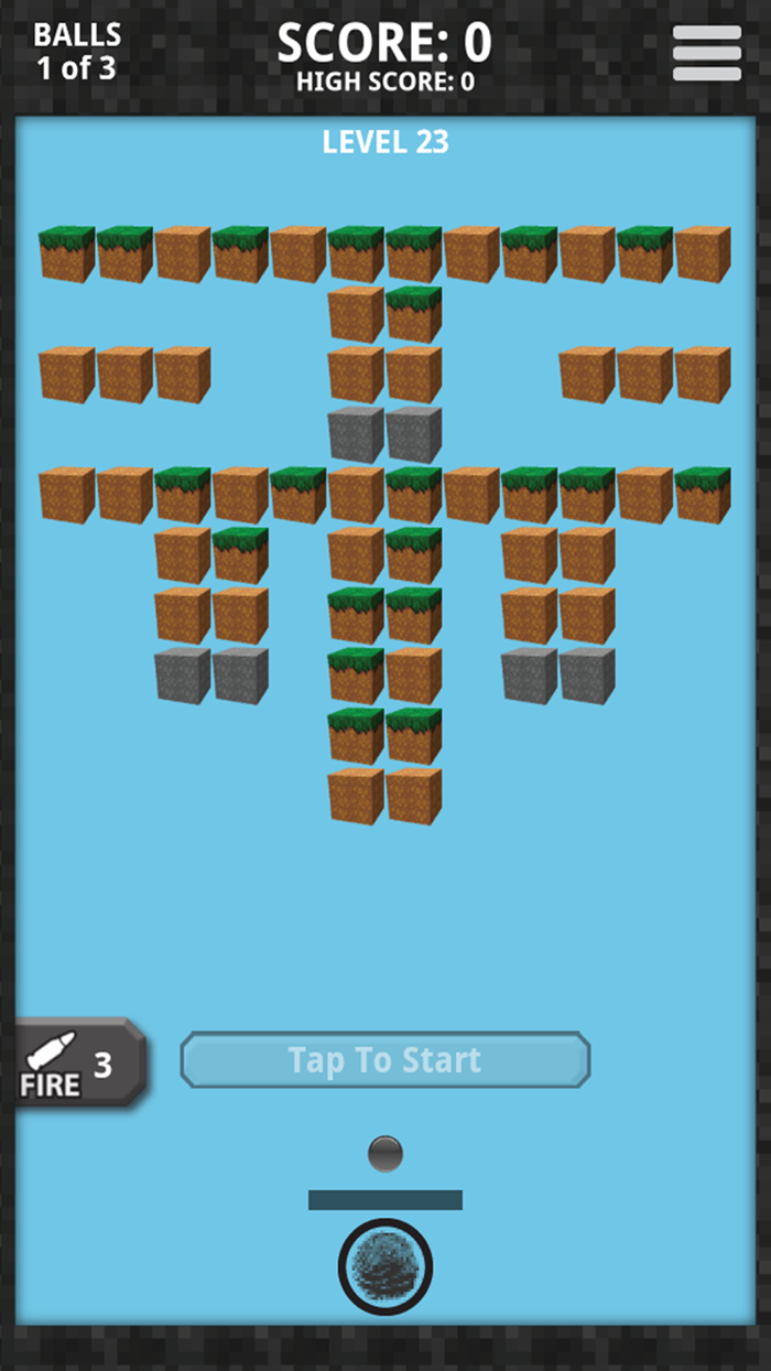 Block Breaker Gem Mining Game