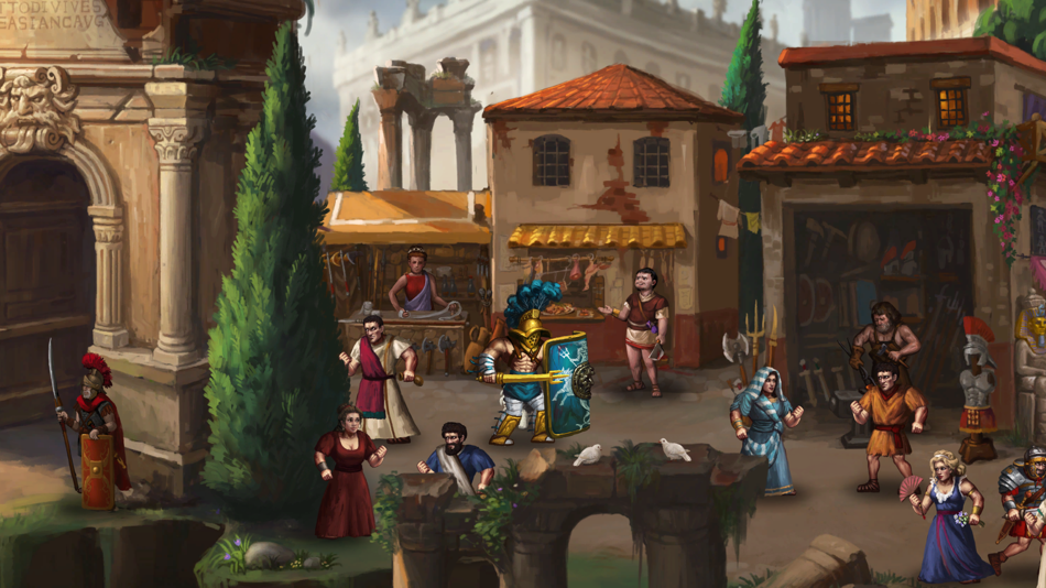 #2. Story of a Gladiator (iOS) By: Brain Seal Ltd