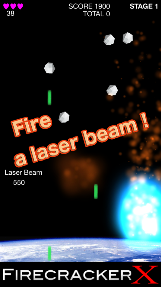 #2. Hyper Firecracker X (iOS) 由: shinichi tanimoto