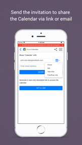 Easy Sync & Share Calendar screenshot
