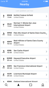 METAR Reader screenshot