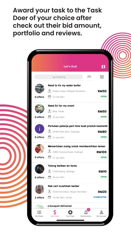 Task2Bid | Get Things Done