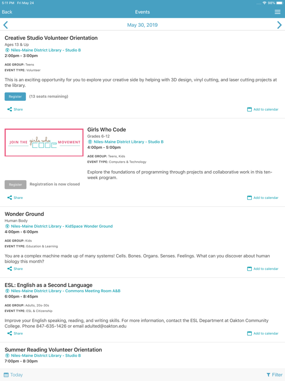 NMDLibrary iPad screenshot 5 - Reference app