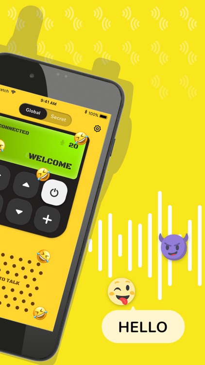 how to invite friends on walkie talkie