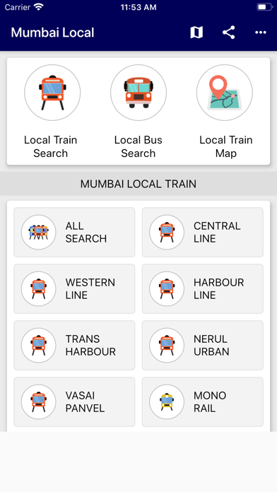 Mumbai Local Train Screenshot