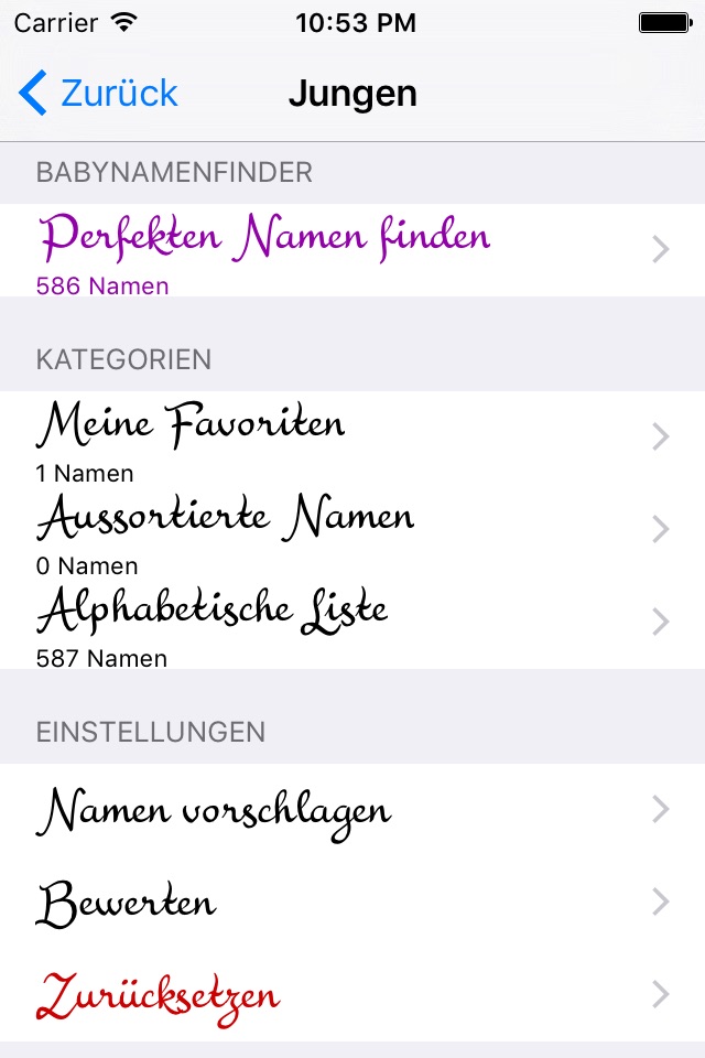 Babynamen-Finder screenshot 4