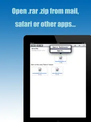 rarextractor - extract rar,zip ipad resimleri 1