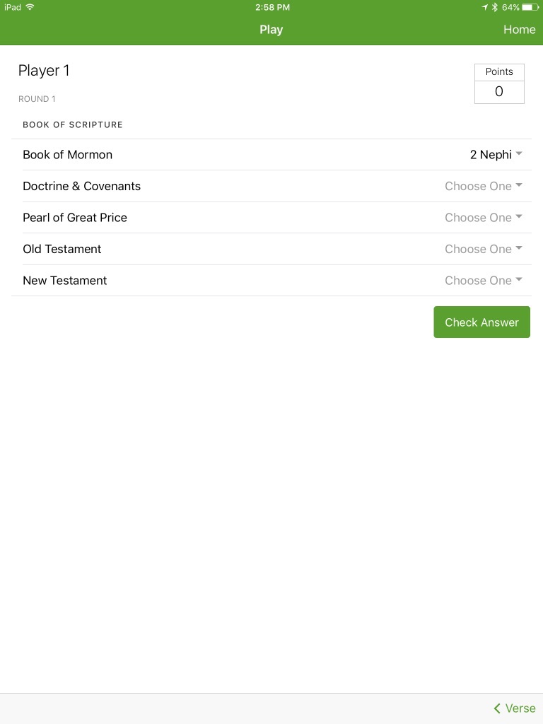LDS Scripture Golf screenshot 4