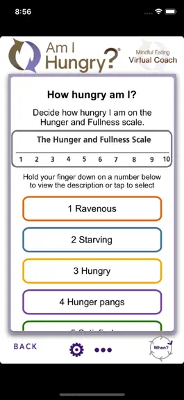 Game screenshot Am I Hungry?® Virtual Coach apk