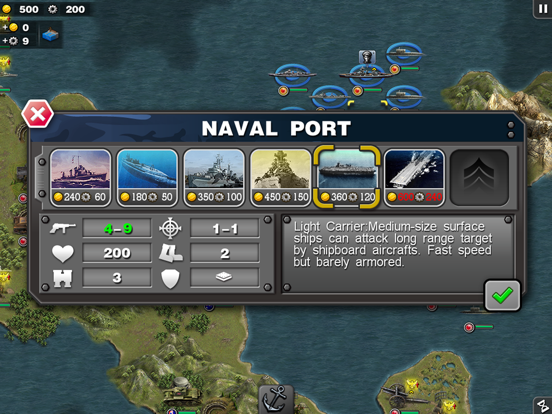 Glory of Generals: Pacific War iPad app afbeelding 2