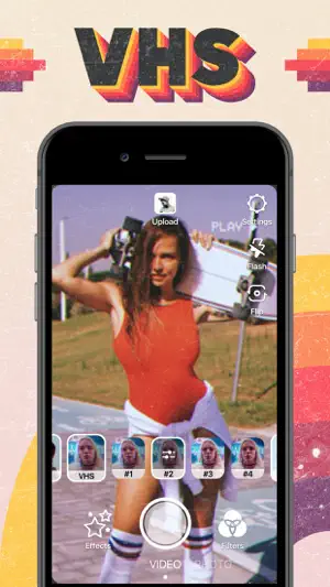 VHS Video Editor, Vintage Cam screenshot 1