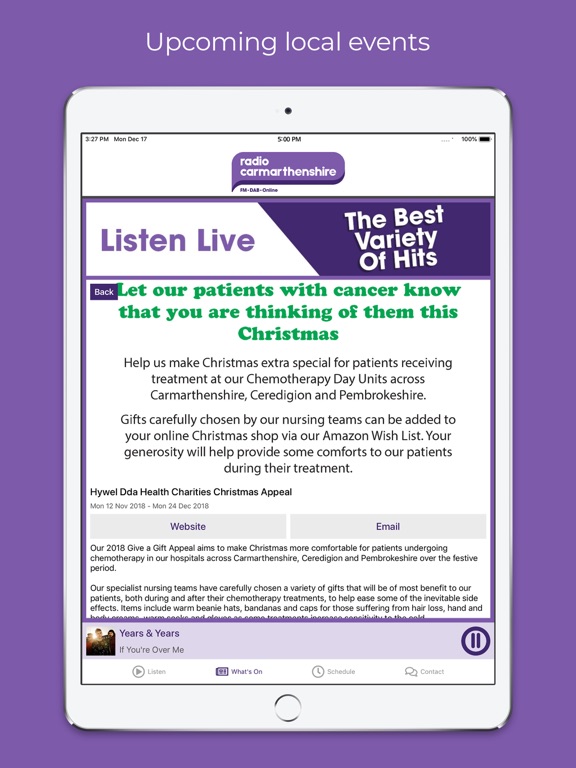 Screenshot #6 pour Radio Carmarthenshire