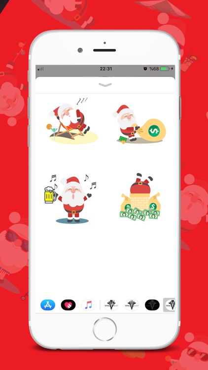 Wise Christmas Sticker