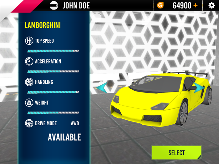 Auto Racing Driver Simulation