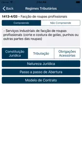 Regimes Tributários Econet screenshot #5 for iPhone