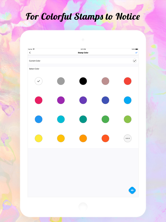 Moment Stamp for DateTime Pics iPad screenshot 7 - Photo & Video app
