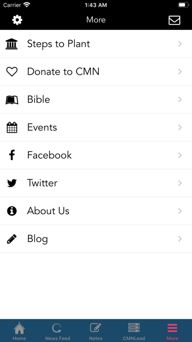 Church Multiplication Network Screenshot