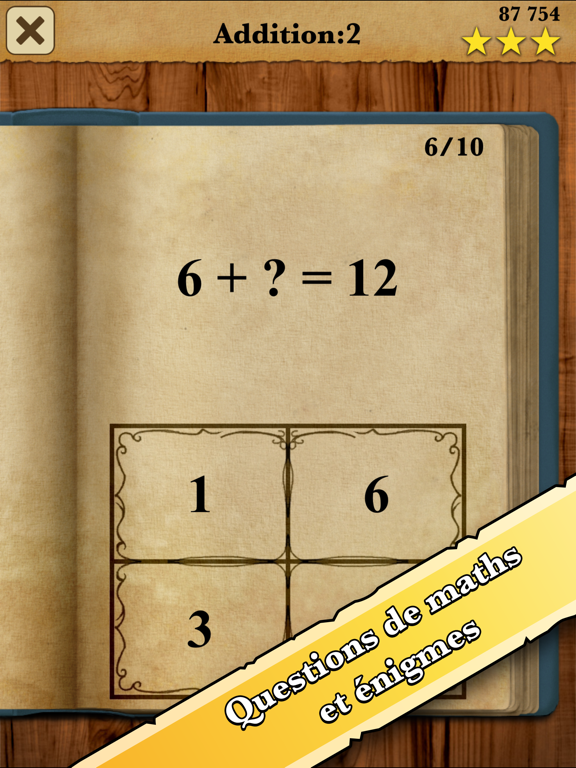 Screenshot #5 pour Roi des Maths : Jeu entier