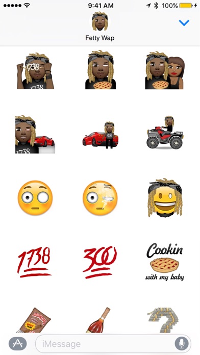 Screenshot #3 pour Fetty Wap ™ by Moji Stickers