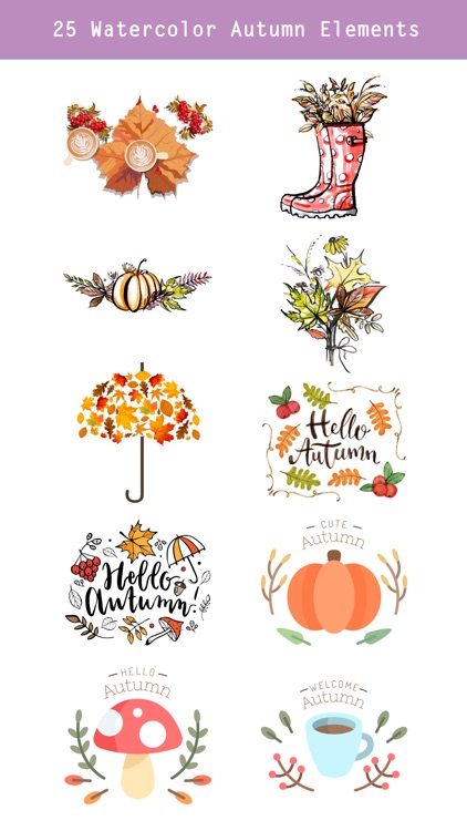 Autumn Love - Greetings Pack screenshot-4