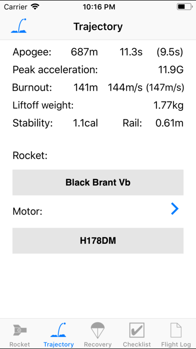 iPowerRocket iPhone screenshot 2 - Utilities app