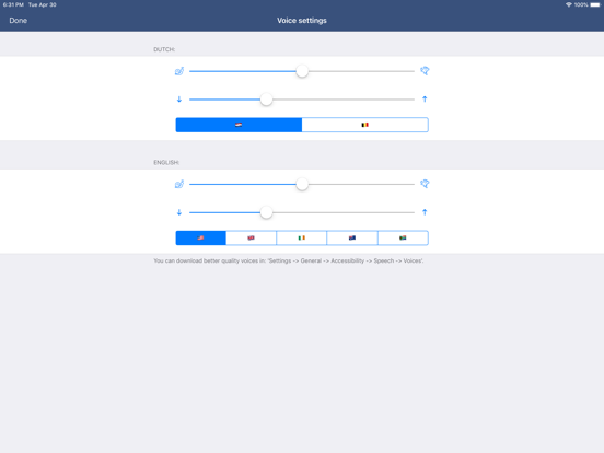 Dutch Dictionary - offline iPad screenshot 5 - Reference app