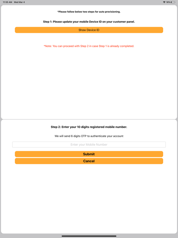 Cloud-PBX iPad screenshot 2 - Business app
