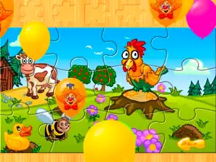 Captura de Pantalla 3 Animal Puzzle juego para niños iphone