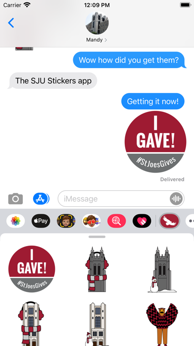 SJU Stickers screenshot 2