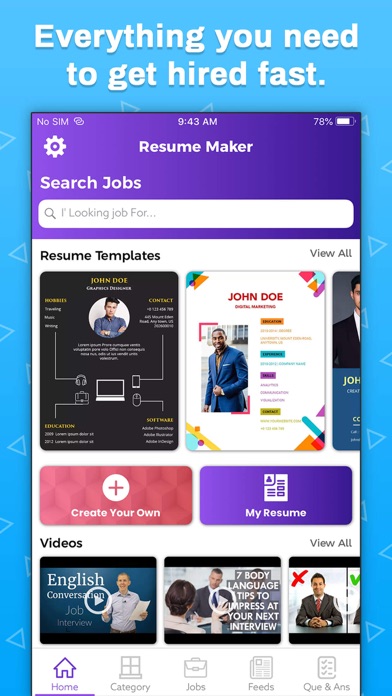 Resume Builder, Resume Creator screenshot 3