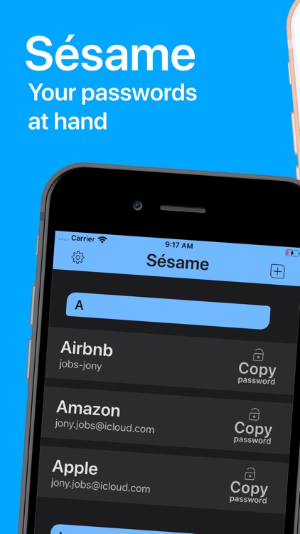 Sésame secure Password Manager