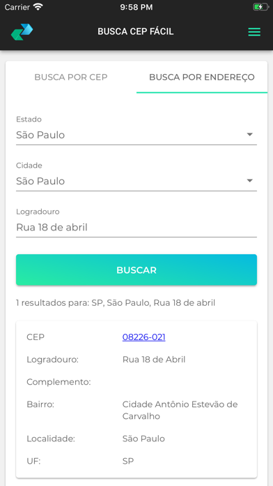 Busca Cep Fácil screenshot 2