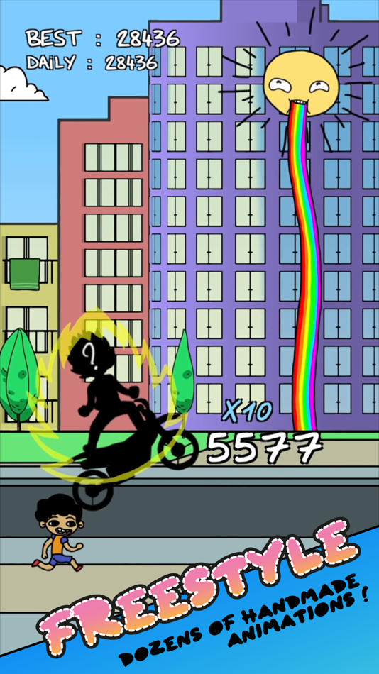 #3. Summer Wheelie (iOS) 来自: TapNation