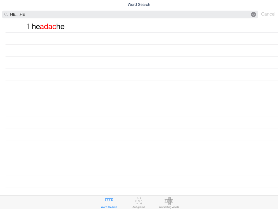 #2. Crossword Genie (iOS) 由: Derek Clements
