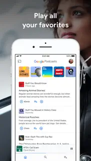 google podcasts iphone screenshot 1