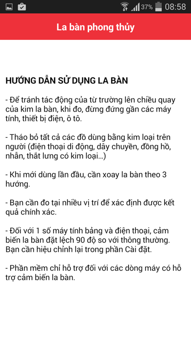 La ban Phong thuy - Laban Screenshot