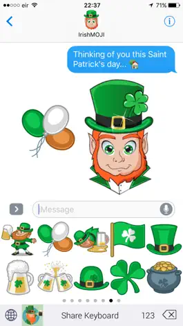 Game screenshot IrishMoji Magic apk