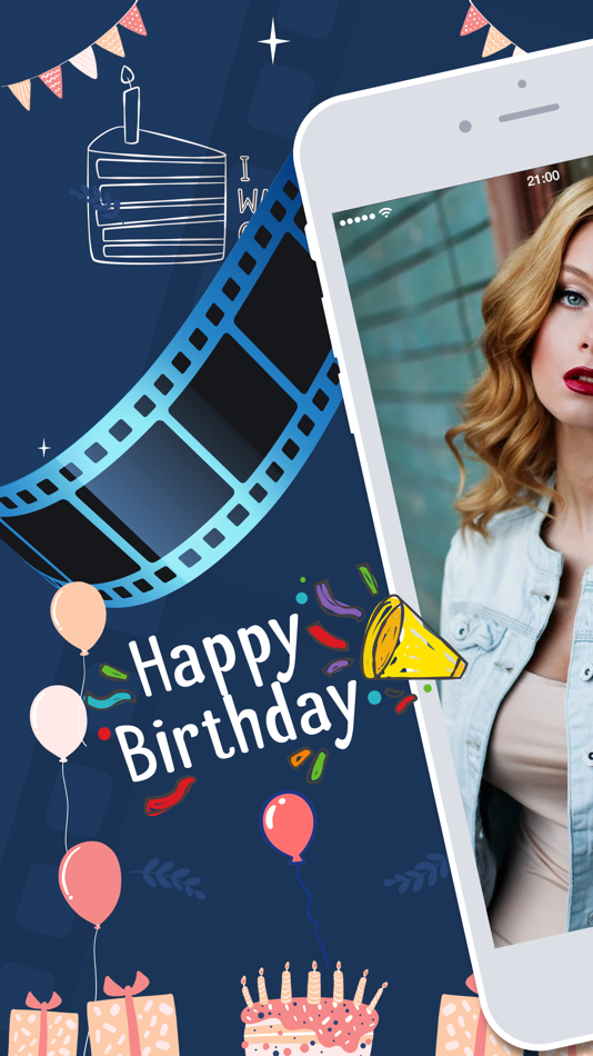 #1. Birthday Video Maker Music (iOS) 由: Arti Sharma