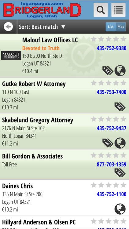 Arvig Media Phonebook