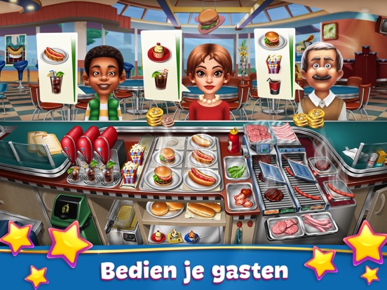 Cooking Fever iPad app afbeelding 1