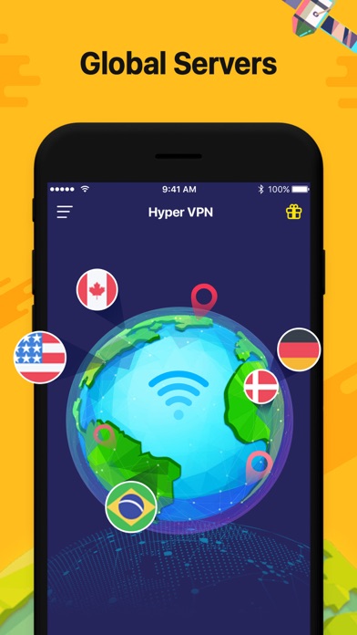 Hyper VPN 無制限プロキシのおすすめ画像3