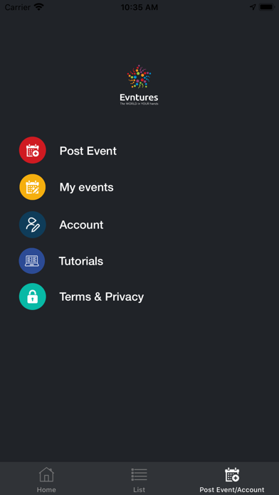 Evntures - Find Events By You Screenshot