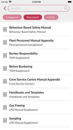 BSM QDMS Wiki screenshot 3